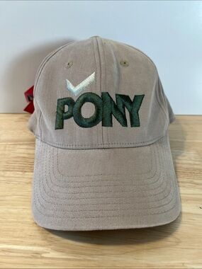 Pony Baseball Flex Hat Khaki New Size S-M